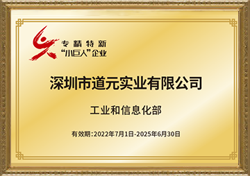 國家級“專精特新”小巨人企業